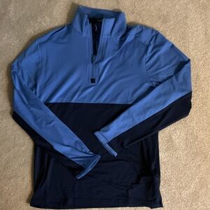 Polo by Ralph Lauren Blue and Navy Men's Shirt